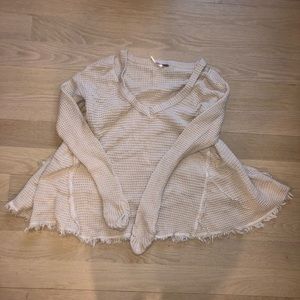 Free people knitted tunic shirt